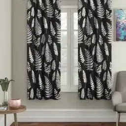 Set of 2 Printed Window Curtains-6