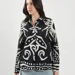 Women Floral Print Regular Fit Shirt-image-98
