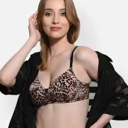 Animal Lightly-Padded Bra-image-1