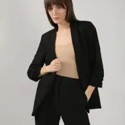 Women Tailored Fit Single-Breasted Blazer-image-87