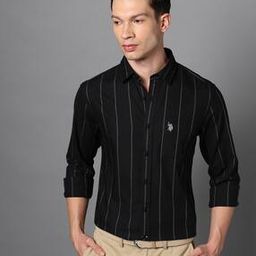 u.s. polo assn. Men Striped Tailored Fit Shirt-picture-11