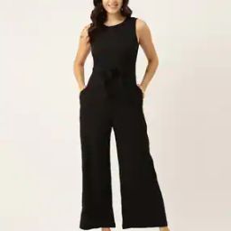 Women Round Neck Jumpsuit-53