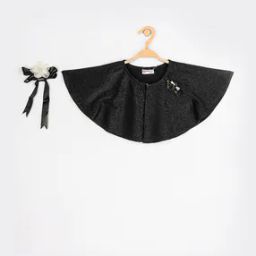 Textured A-line Dress with Hairband-35