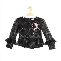 Lace Peplum Top-image-71