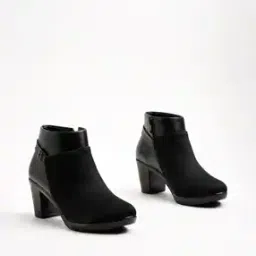 Women Ankle-Length Boots with Zip Closure-image-27