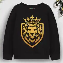 Graphic Print Crew-Neck Sweatshirt-image-90