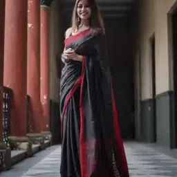 Traditional Art Silk Saree-image-97
