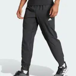 Men Essential Training Straight Track Pants-17
