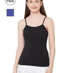 Pack of 2 Camisoles with Adjustable Straps-image-2