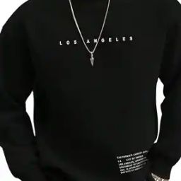 Men Typographic Print Relaxed Fit Sweatshirt-image-63