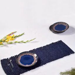 Sabai Grass Black Table Runner-21