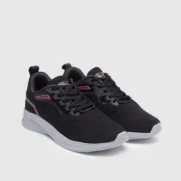 Lace-Up Running Shoes with Mesh Upper-image-1
