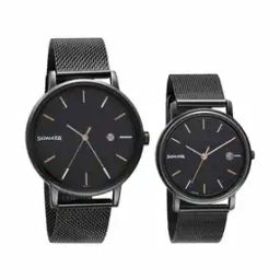 His & Her Couple Analogue Watch Set-image-27