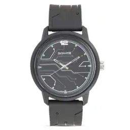 Men Water-Resistant Analogue Watch-NT77085PP01W-image-19
