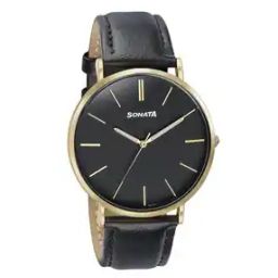 Men Water-Resistant Analogue Watch-NT77143YL02-picture-34