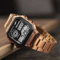 Men Water-Resistant Digital Watch-NT77134PM04W-51