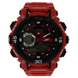 Men Water-Resistant Digital Watch-NT77070PP02-image-91