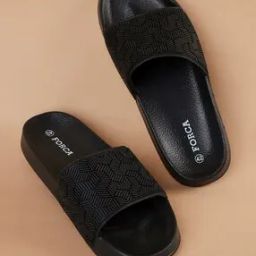 Men Open-Toe Slip-On Slides-4