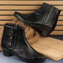 Women Ankle-Length Boots with Zip Closure-picture-34