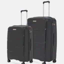 Men Pack of 2 Striped Luggage Sets-48