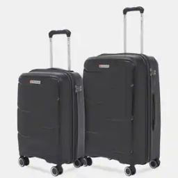Men Pack of 2 Striped Luggage Sets-image-67