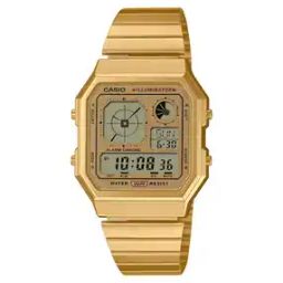 Unisex D390 Vintage Digital Dial Watch-A130WEG-9ADF-25