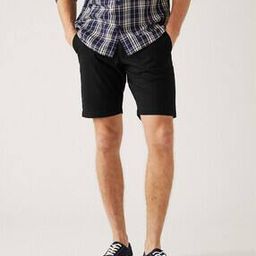 Flat-Front Shorts with Insert Pockets-picture-9