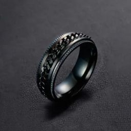 Metal Band Ring-38