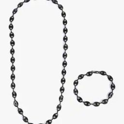 Men Beaded Necklace & Bracelet Set-19