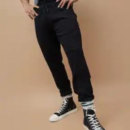 Men Straight Track Pants with Insert Pockets-picture-52