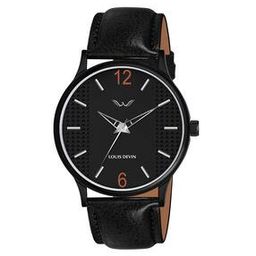 Men Analogue Watch with Leather Strap-LD-BK077-BLACK-image-88