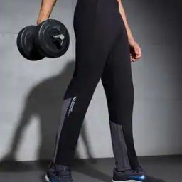 Men Straight Track Pants with Elasticated Waist-picture-41