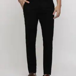Men Slim Fit Flat-Front Chinos-image-38