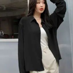 Women Regular Fit Shirt with Spread Collar-image-13