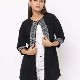 Women Embroidered Regular Fit Shrug-47