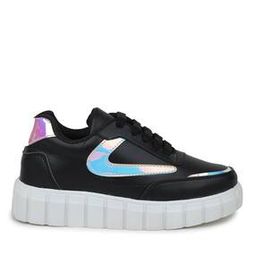 Panelled Low-Top Lace-Up Shoes-image-60