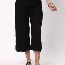 r&b Women Lace Relaxed Fit Pants-picture-31