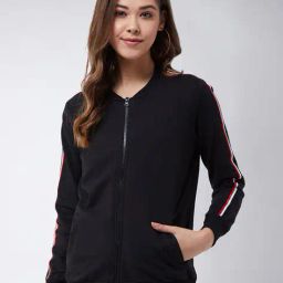 miss chase Zip-Front  Bomber Jacket image 1