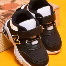 Boys Mid-Top Sneakers with Velcro Closure-image-31