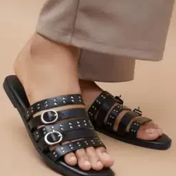 Women Flat Sandals With PU Upper-image-8