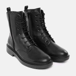D Spherica EC1 Leather Ankle-Length Boots-picture-41