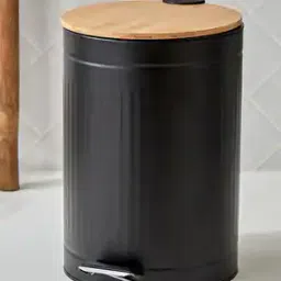 home centre Sedona Flute Metal Pedal Waste Bin -picture-24