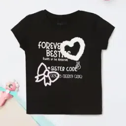 max Girls Cotton Printed T-Shirt  -picture-7