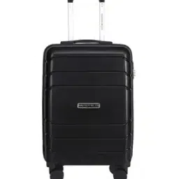 Striped Trolley Bag with Number Lock-image-56