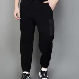 Men Joggers with Drawstring Waist & Insert Pockets-image-31