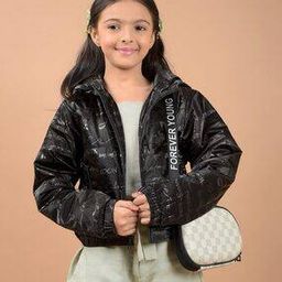 Girls Western Wear Self-design Jacket-image-40