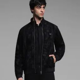 Men Regular Fit Zip-Front Jacket-picture-53