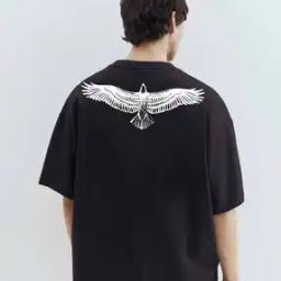 Men Graphic Print Oversized Crew-Neck T-Shirt-picture-31