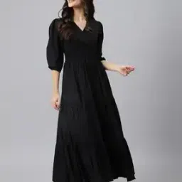 Women V-Neck Gown-image-89