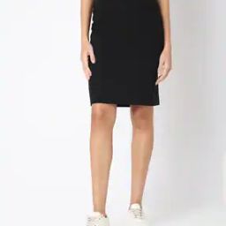 Women Paneled High-Rise Pencil Skirt-image-57